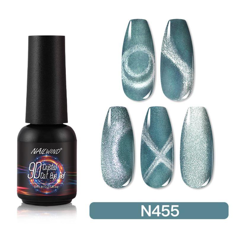 9D Crystal Eye Gel Nail Polish for Manicure Base Top Coat Soak Off UV LED 896D, N455
9D Crystal Eye Gel Nail Polish for Manicure Base Top Coat Soak Off UV LED 896D, N455