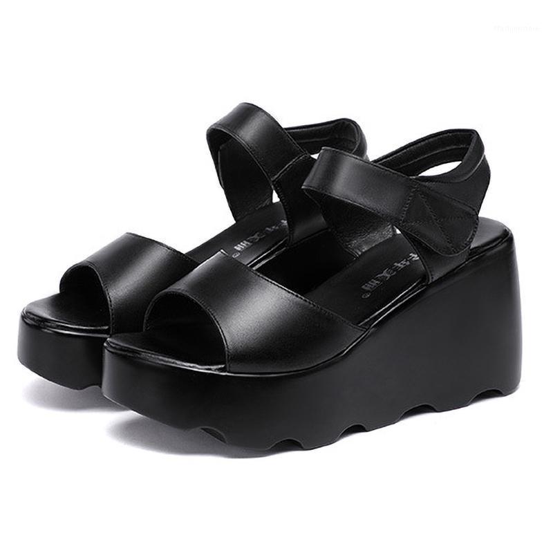Thick Bottoms Wedge Sandals Open Toe Fashion Women Sandals Platform Shoes White Black Shoes 2021 Microfiber Leather Office1
Thick Bottoms Wedge Sandals Open Toe Fashion Women Sandals Platform Shoes White Black Shoes 2021 Microfiber Leather Office1