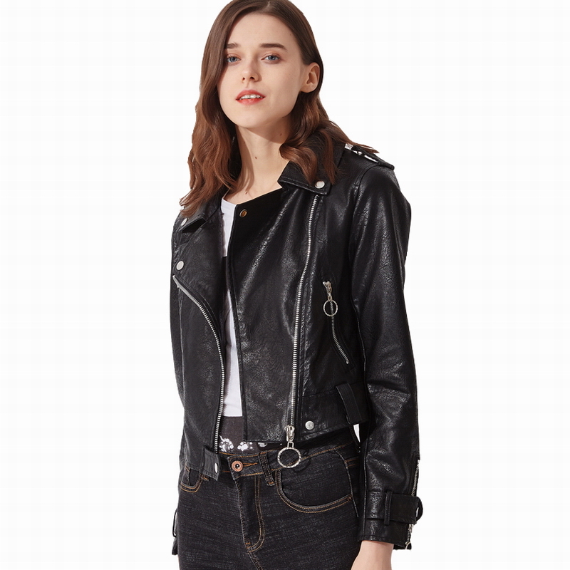 2021 New Autumn of the Soft Loose Basic Female Jackets Turndown Collar Plutonium Jacket Women' Leather 2NB8, Black
2021 New Autumn of the Soft Loose Basic Female Jackets Turndown Collar Plutonium Jacket Women' Leather 2NB8, Black