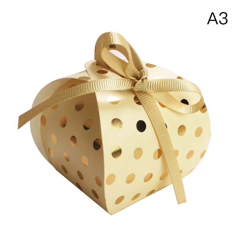 50pcs Bronzing Dot Candy Boxes with Tassel/Ribbon Biscuits Present Box for Baby Shower Party Souvenir Supplies
50pcs Bronzing Dot Candy Boxes with Tassel/Ribbon Biscuits Present Box for Baby Shower Party Souvenir Supplies