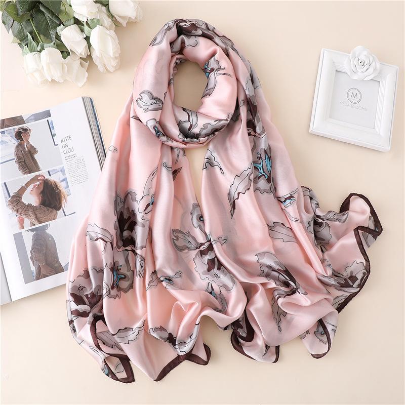 Silky Scarves Women Foulard Headscarf Ladies Shawl Wrap Muffler Pareo Bandanna Female All-Match Hijab Poncho
Silky Scarves Women Foulard Headscarf Ladies Shawl Wrap Muffler Pareo Bandanna Female All-Match Hijab Poncho