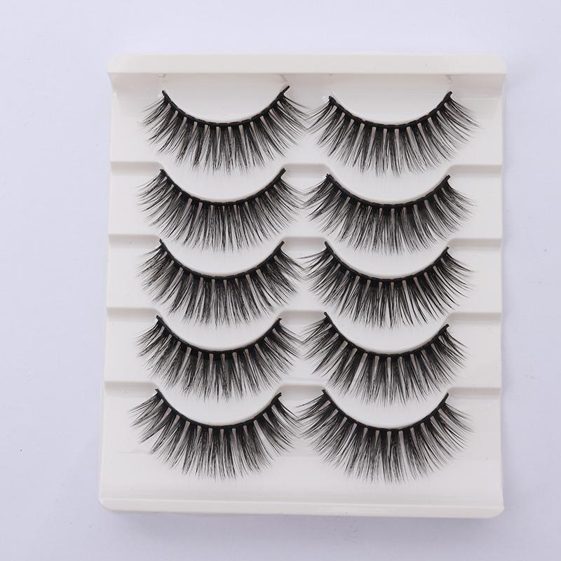 5 pairs 3D Mink Eyelashes Makeup Crisscross Thick Eyelash Extensions Supplies Faux Cil Natural Lashes
5 pairs 3D Mink Eyelashes Makeup Crisscross Thick Eyelash Extensions Supplies Faux Cil Natural Lashes