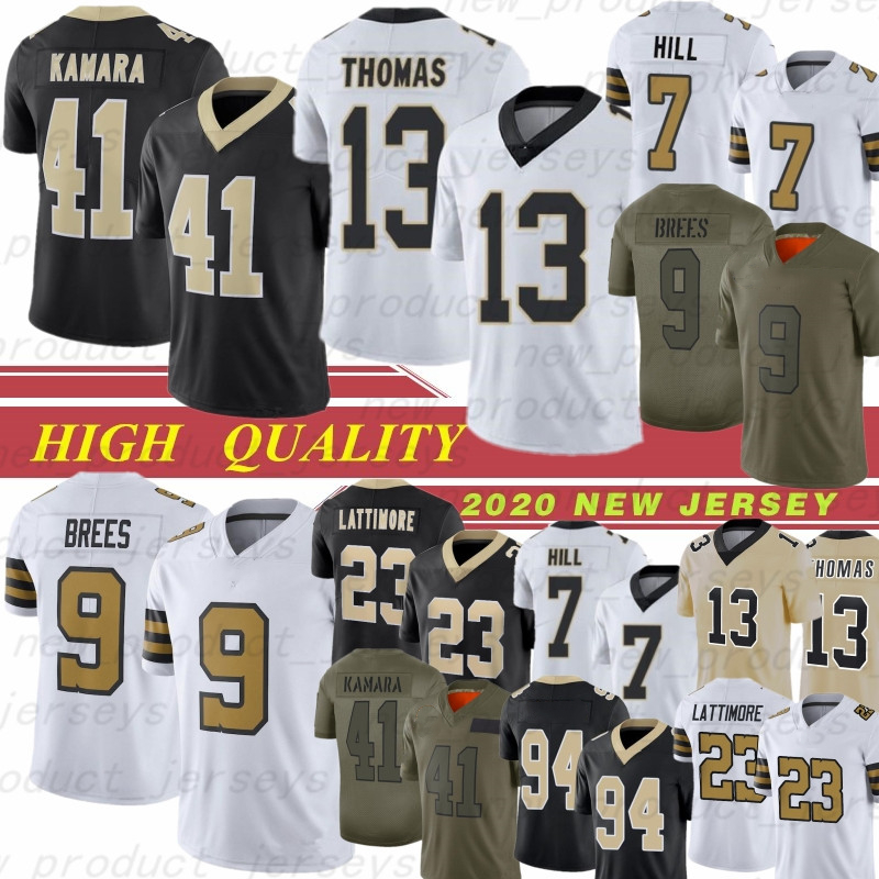 9 Drew Brees man Jersey 41 Alvin Kamara 13 Michael Thomas 7 Taysom Hill 23 Marshon Lattimore 94 Cameron 88 Dez 2020 New Football jersyes, Black
9 Drew Brees man Jersey 41 Alvin Kamara 13 Michael Thomas 7 Taysom Hill 23 Marshon Lattimore 94 Cameron 88 Dez 2020 New Football jersyes, Black