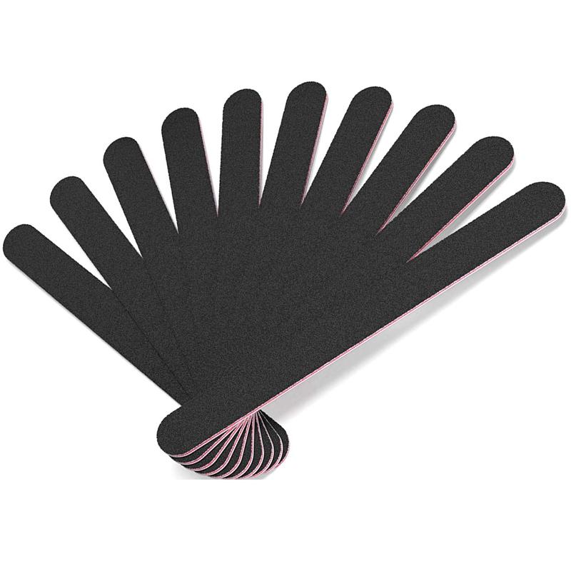 50 PCS Double-Sided 100/180 Grit Nail File Sandpaper Black Manicure Pedicure Tool and Nail Buffer File
50 PCS Double-Sided 100/180 Grit Nail File Sandpaper Black Manicure Pedicure Tool and Nail Buffer File