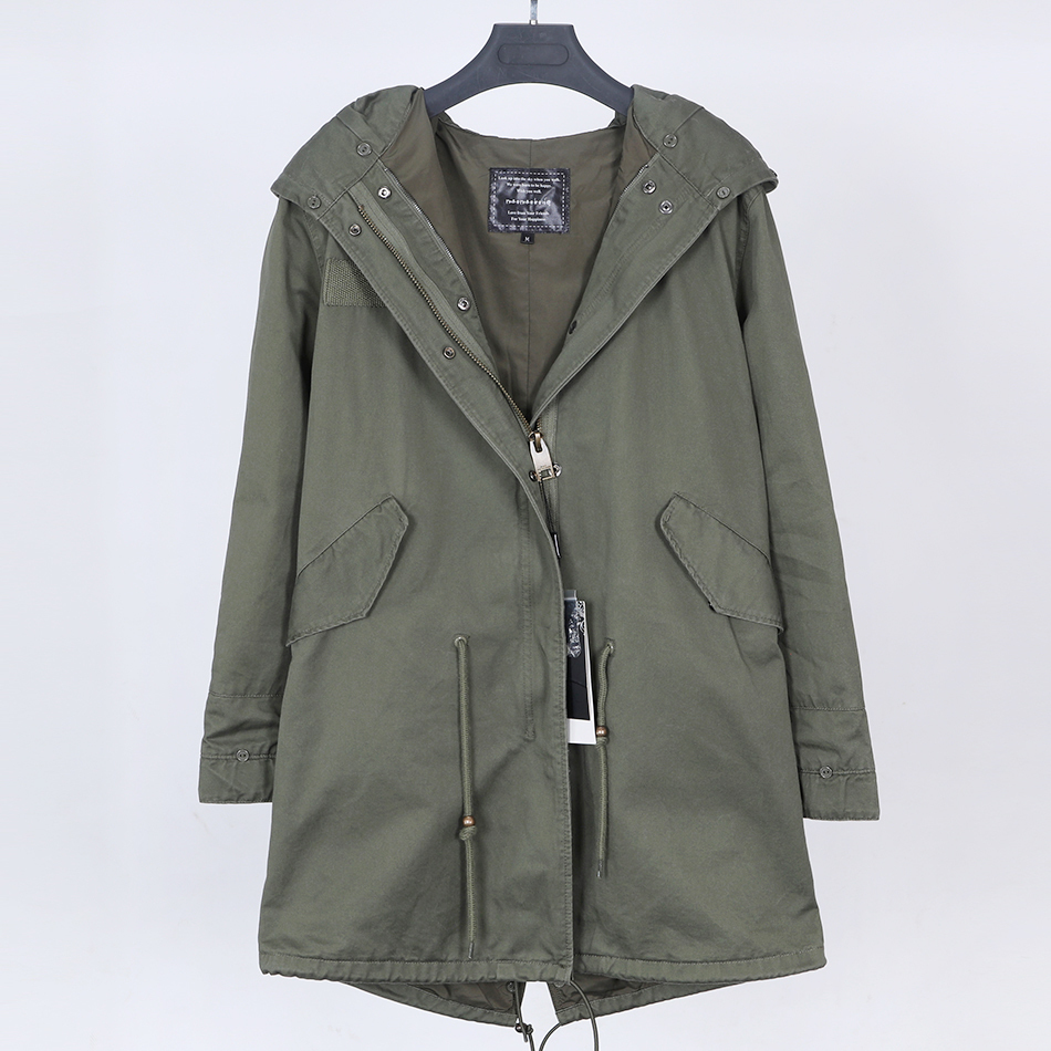 MAOMAOKONG winter women long coats with Pink real fur coat natural raccoon fur collar long parkas warm jacket women 201201