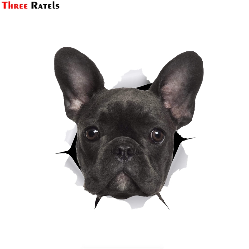 Three Ratels FTC-1068 3D Black French Bulldog Sticker Dog Car Sticker Decal for Wall Car Toilet Room Luggage Skateboard Laptop
Three Ratels FTC-1068 3D Black French Bulldog Sticker Dog Car Sticker Decal for Wall Car Toilet Room Luggage Skateboard Laptop