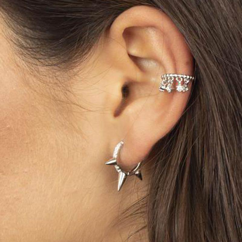 Hoop & Huggie FaShion Women'S EarringS Cz Gold Color Punk Style Rivet Stud For Women Oorbellen BrincoS 2021
Hoop & Huggie FaShion Women'S EarringS Cz Gold Color Punk Style Rivet Stud For Women Oorbellen BrincoS 2021