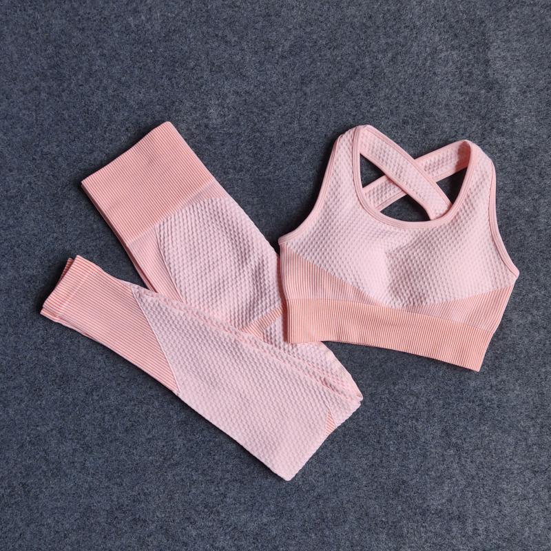 High Waist Leggings+Sport Bra Women Seamless Yoga Set Fitness Clothing Gym Suits Workout Clothes Woman Jogging Sportwear, Brapantsblue
High Waist Leggings+Sport Bra Women Seamless Yoga Set Fitness Clothing Gym Suits Workout Clothes Woman Jogging Sportwear, Brapantsblue