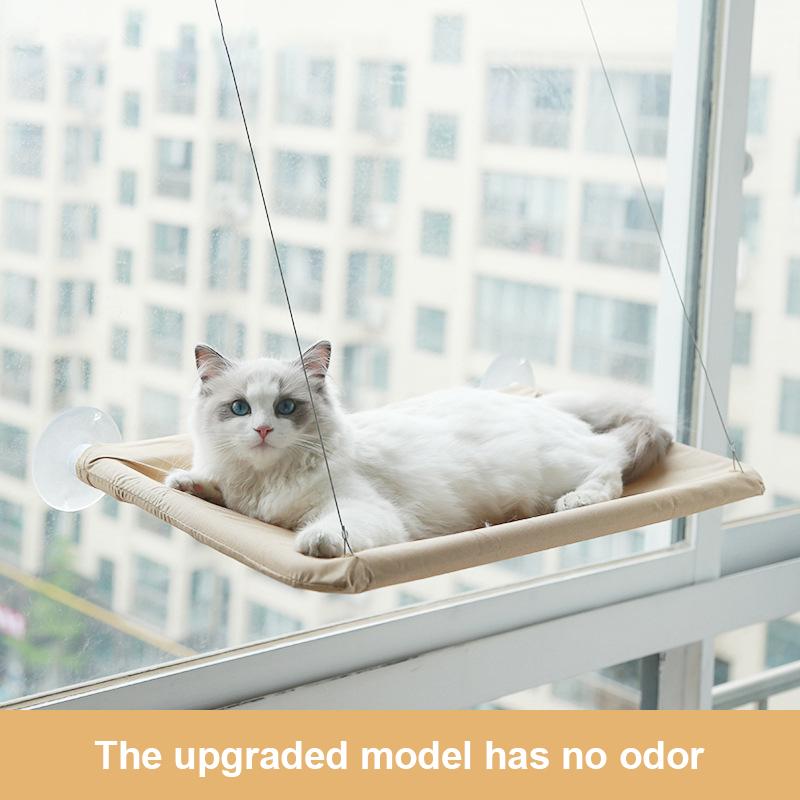 Cat Hammock Pet Hanging Bed Sunny Window Sucker Wood Shelf Stable Cat Cushion Mat Pad Playing Fun Comfortable Safe
Cat Hammock Pet Hanging Bed Sunny Window Sucker Wood Shelf Stable Cat Cushion Mat Pad Playing Fun Comfortable Safe
