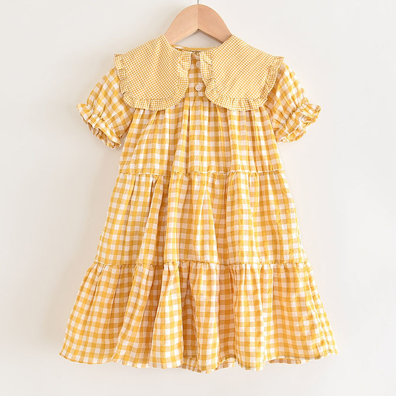 2020 New Girls Plaid Dress Summer Girl Causal Elegant Dress Princess Costume Sleeveless Cute Children Vestidos 3 8Y W1227, Red;yellow
2020 New Girls Plaid Dress Summer Girl Causal Elegant Dress Princess Costume Sleeveless Cute Children Vestidos 3 8Y W1227, Red;yellow