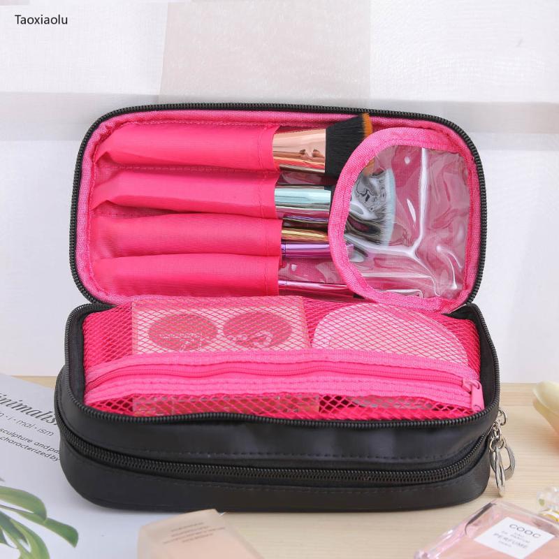 Brand Organizer Travel Lady Cosmetics Cosmetic Bag Nylon Waterproof Beautician Storage Bag Large Capacity Ladies Makeup Case, Inner red
Brand Organizer Travel Lady Cosmetics Cosmetic Bag Nylon Waterproof Beautician Storage Bag Large Capacity Ladies Makeup Case, Inner red