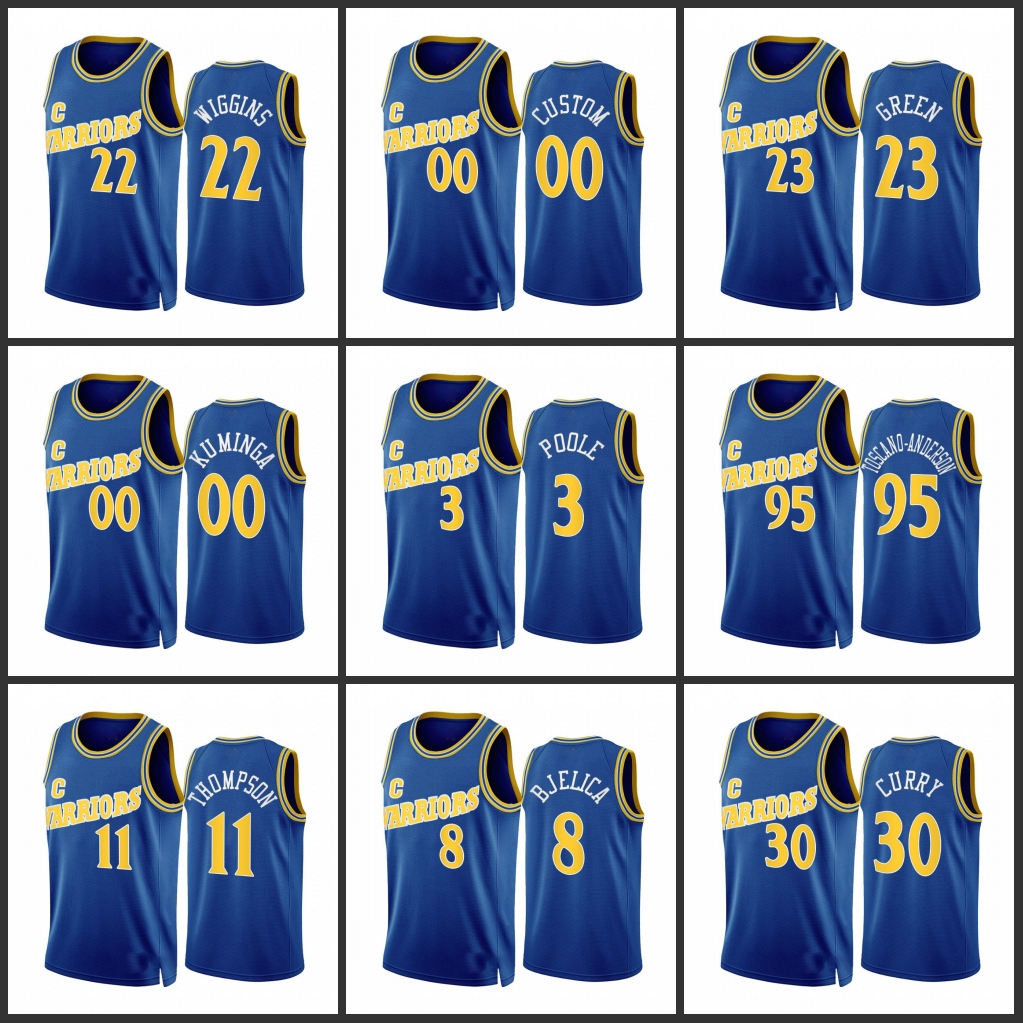 Men 2022-23 Golden State''Warriors''Klay''Thompson Stephen Curry Jonathan Kuminga Andrew Wiggins Custom Royal Classic Edition Jersey
Men 2022-23 Golden State''Warriors''Klay''Thompson Stephen Curry Jonathan Kuminga Andrew Wiggins Custom Royal Classic Edition Jersey