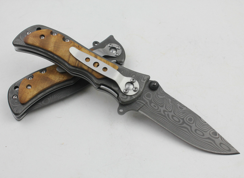 Classic 339 Large Pocket folding blade outdoor tools hunting hiking camping survival knife saber army knives with retail box
