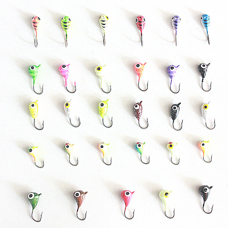 Winter Ice Fishing Lure Hard Bait Pesca Tackle Swimbait With Jig head hook Isca Artificial Bait Crankbait Sharp Metal Fishing H Y200830