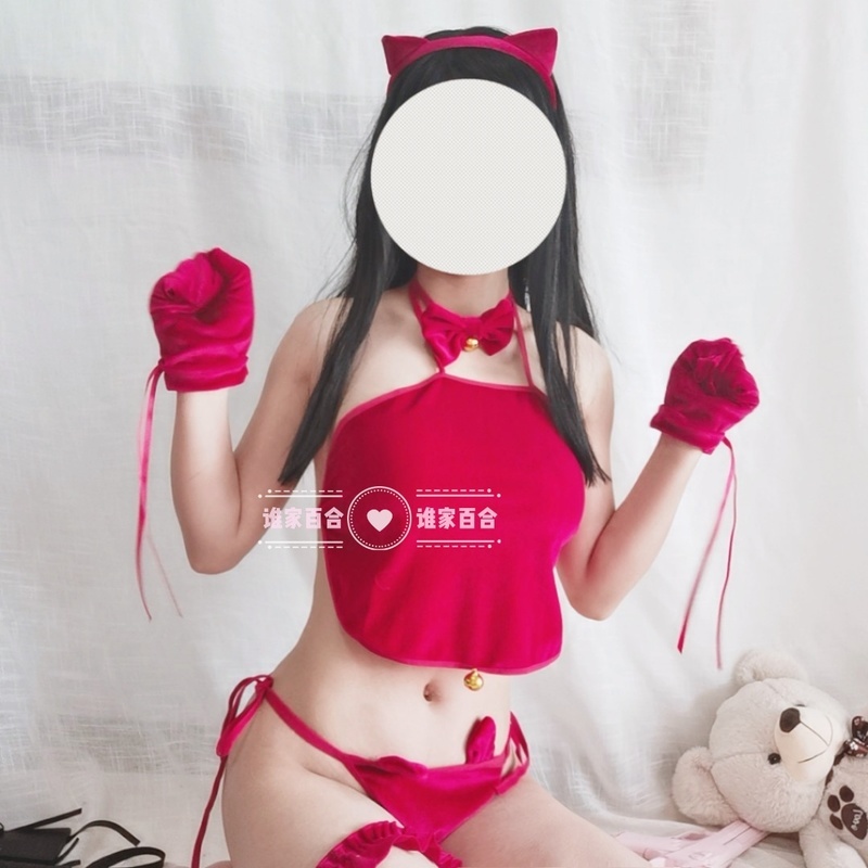 Beautiful woman underwear seductive maid cosplay anime bra brief set of cute cartoons lolita kawaii cat sexy lingerie, Pinker
Beautiful woman underwear seductive maid cosplay anime bra brief set of cute cartoons lolita kawaii cat sexy lingerie, Pinker