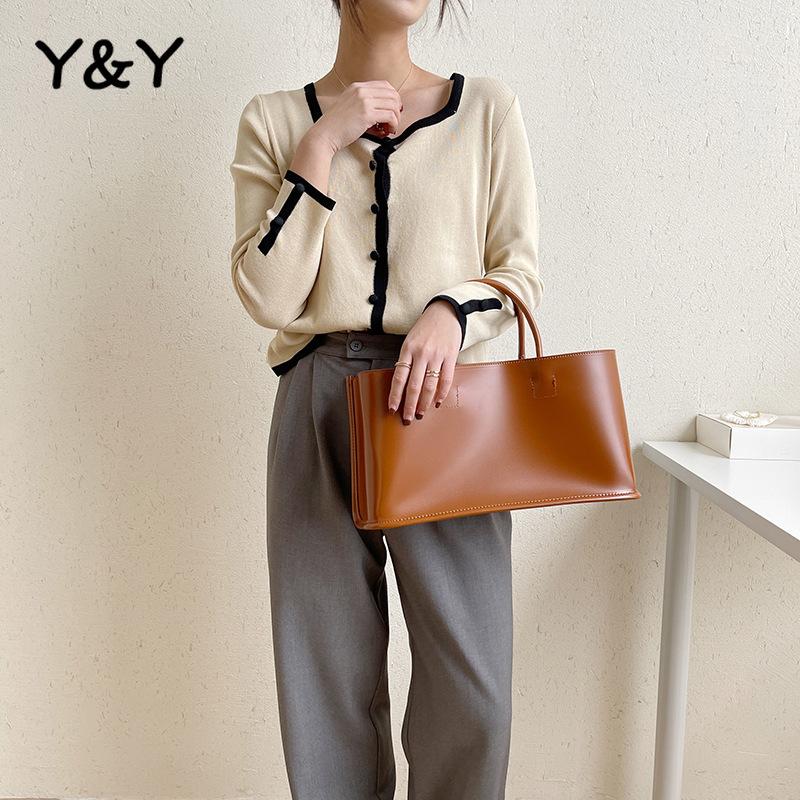 Y&Y Female Bags Korean Style Fashion Trend Handbags Large Casual Commuter Tote Bags Small Square Designer Handbags, Black
Y&Y Female Bags Korean Style Fashion Trend Handbags Large Casual Commuter Tote Bags Small Square Designer Handbags, Black