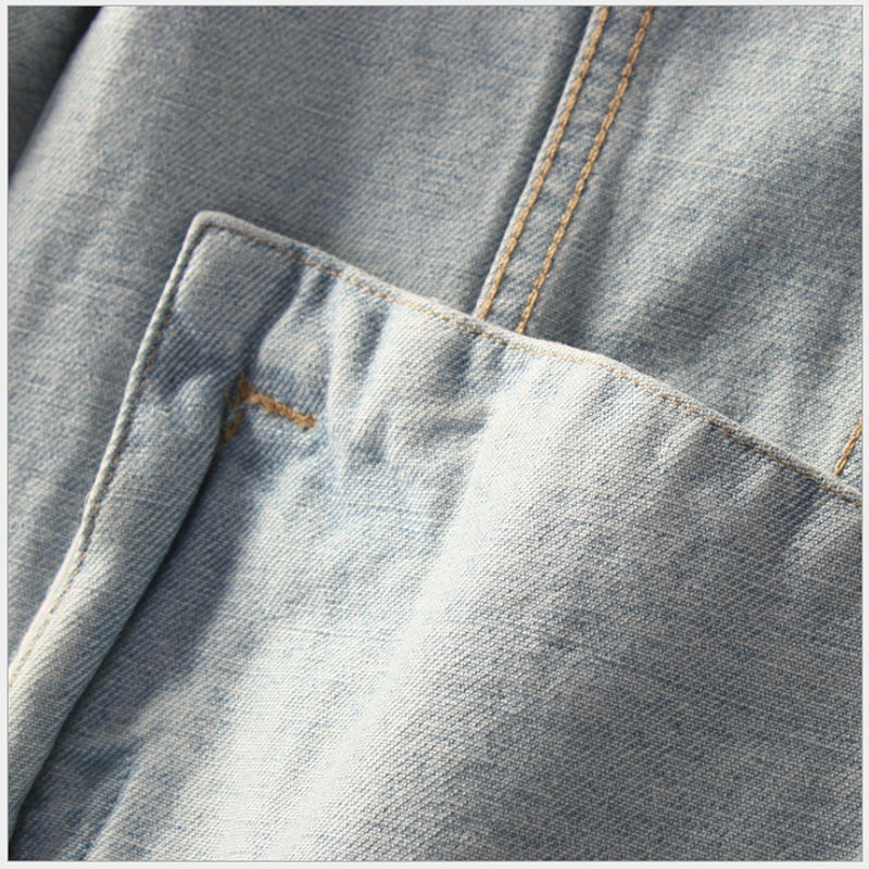 Tsingyi Appliques Cartoon Duck Vintage White Wash Women Men Denim Jacket Turndown Collar Long Sleeve Men Bomber Jeans Jacket T200502