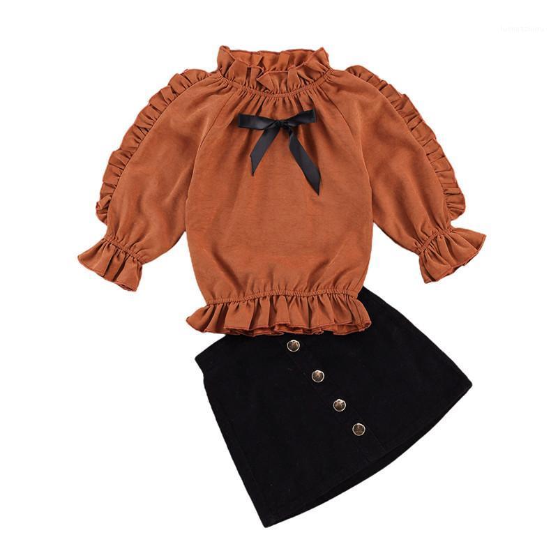 2pcs Autumn Spring Outfits Clothes 2020 Baby Girl Top Wrapped Skirt Ruffle Solid Long Sleeve Bowknot Top Clothing Se1, Multi
2pcs Autumn Spring Outfits Clothes 2020 Baby Girl Top Wrapped Skirt Ruffle Solid Long Sleeve Bowknot Top Clothing Se1, Multi