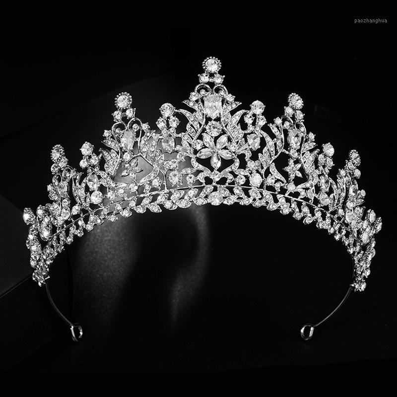 Luxury Shining Crystal Flower Leaf Wedding Tiaras And Crowns Headbands For Women Bride Noiva Bridal Hair Jewelry Accessories Clips & Barrett, Golden;silver
Luxury Shining Crystal Flower Leaf Wedding Tiaras And Crowns Headbands For Women Bride Noiva Bridal Hair Jewelry Accessories Clips & Barrett, Golden;silver