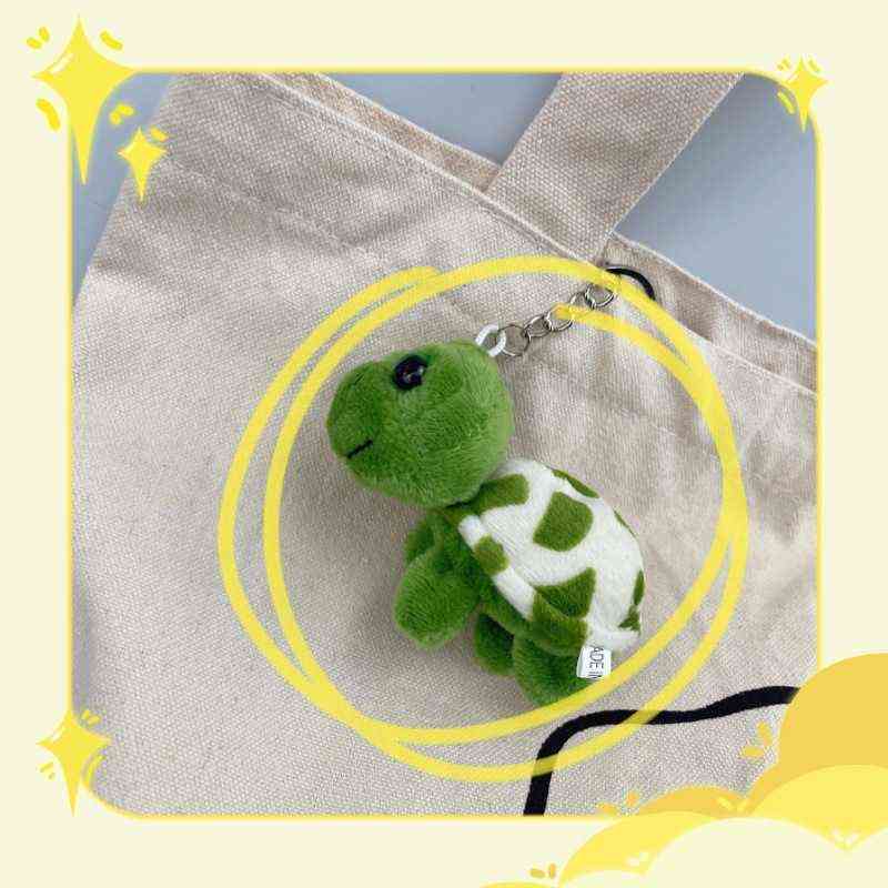 7cm/10cm Cute Cartoon Mini Turtle Doll Keychain Pendant Girl Woman Bag Doll Plush Toy Key Ring Jewelry Small Gift G220302
7cm/10cm Cute Cartoon Mini Turtle Doll Keychain Pendant Girl Woman Bag Doll Plush Toy Key Ring Jewelry Small Gift G220302