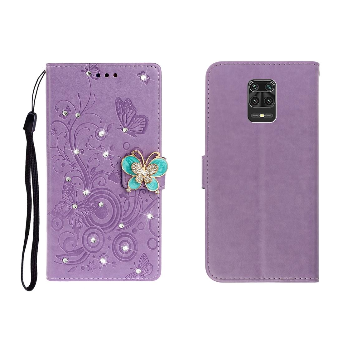 For Xiaomi Redmi Note 9 Pro Horizontal Rhinestone Butterfly Embossed Leather Case with Card Slot Wallet Holder
For Xiaomi Redmi Note 9 Pro Horizontal Rhinestone Butterfly Embossed Leather Case with Card Slot Wallet Holder