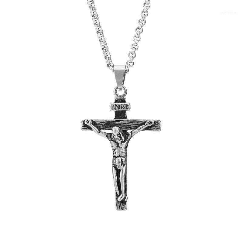 Christian Stainless Steel Pendant Necklace for Men Fashion Jewelry Crucifix Jesus Cross pendant Chain Necklaces1
Christian Stainless Steel Pendant Necklace for Men Fashion Jewelry Crucifix Jesus Cross pendant Chain Necklaces1