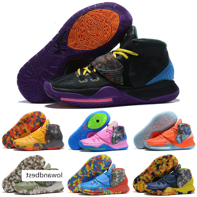 Kyrie Black Magic VI 6 KI6 Mens Kids Basketball Shoes 6S Sport training Sneakers High Ankle, As photo 9
Kyrie Black Magic VI 6 KI6 Mens Kids Basketball Shoes 6S Sport training Sneakers High Ankle, As photo 9