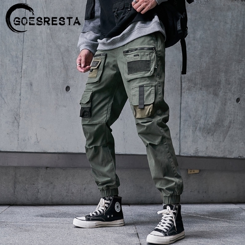 Cargo Pants Men Black Hip Hop Streetwear Fashion Cotton Joggers Sweatpants Casual Harem Trousers Summer Harajuku Tide Clothing 201110, Army green
Cargo Pants Men Black Hip Hop Streetwear Fashion Cotton Joggers Sweatpants Casual Harem Trousers Summer Harajuku Tide Clothing 201110, Army green