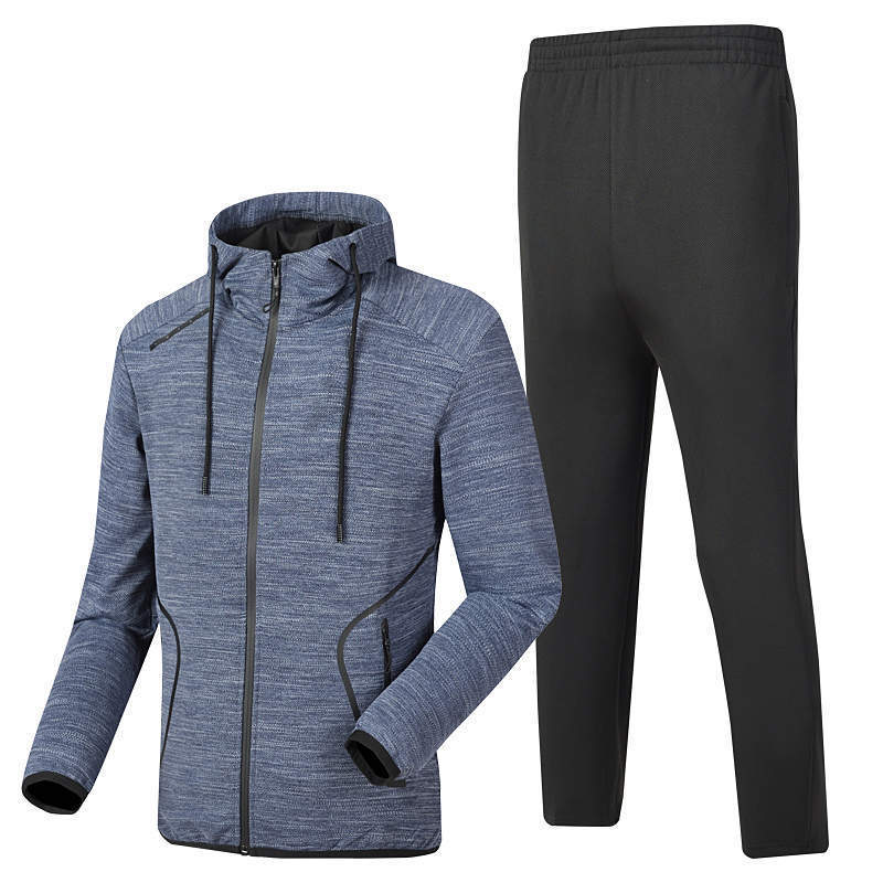 Men's spring and autumn new loose casual two-piece running morning exercise suit long sleeve sportswear casual suit, Gray
Men's spring and autumn new loose casual two-piece running morning exercise suit long sleeve sportswear casual suit, Gray
