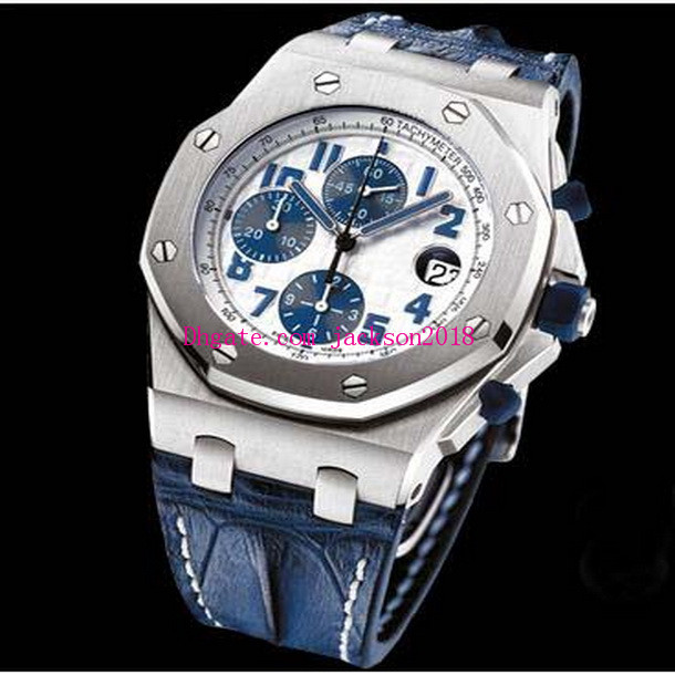 Original Box Paper Luxury Chr0nograph 42mm Navy Watch 26170st.oo.d305cr.01 Quartz Blue Leather Strap Men's Watches Top Quality
Original Box Paper Luxury Chr0nograph 42mm Navy Watch 26170st.oo.d305cr.01 Quartz Blue Leather Strap Men's Watches Top Quality