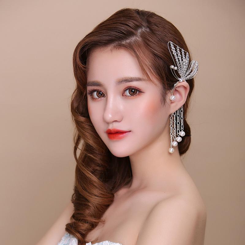 Butterfly Shape Ear Hook Simple Long Tassel Version Of The Simple Pearl Earrings Photo Shoot Props HairPins Tiaras
Butterfly Shape Ear Hook Simple Long Tassel Version Of The Simple Pearl Earrings Photo Shoot Props HairPins Tiaras