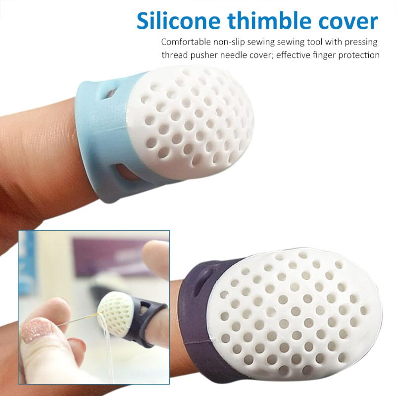 Silicone Needlework Finger Cover Household Sewing DIY Tools Protector Quilting Craft Accessories Thimble Finger Cover
Silicone Needlework Finger Cover Household Sewing DIY Tools Protector Quilting Craft Accessories Thimble Finger Cover