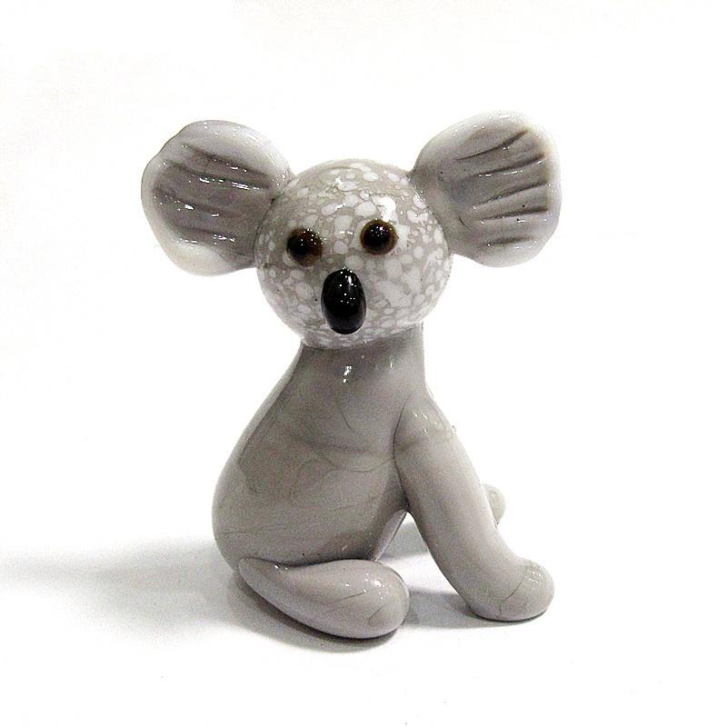 Handicrafts miniature Grey murano glass koala art figurine cute animal small statue Ornament gift for kid Home Decor Accessories
Handicrafts miniature Grey murano glass koala art figurine cute animal small statue Ornament gift for kid Home Decor Accessories