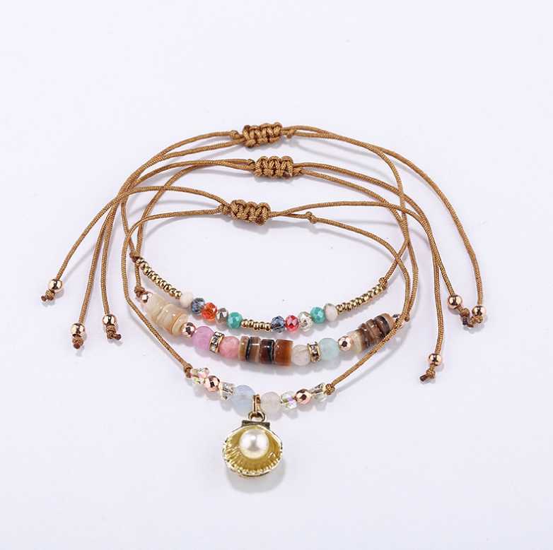 3pcs/set Handcraft Boutique Fashion Multilayer Crystal Stone Beads Strand Bracelets Bangles Pulseras Boho Mujer
3pcs/set Handcraft Boutique Fashion Multilayer Crystal Stone Beads Strand Bracelets Bangles Pulseras Boho Mujer