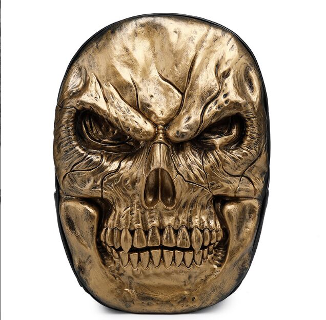 3D Embossed Skull Men Backpack bags Originality man Bag whimsical Fashion Cool Rock Laptop Schoolbag travel computer bag