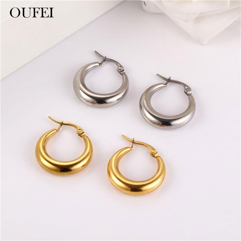 OUFEI Korean Small Earrings For Women Stainless Steel Jewelry Woman Accessories Charms Female Earings Fashion Jewelry
OUFEI Korean Small Earrings For Women Stainless Steel Jewelry Woman Accessories Charms Female Earings Fashion Jewelry