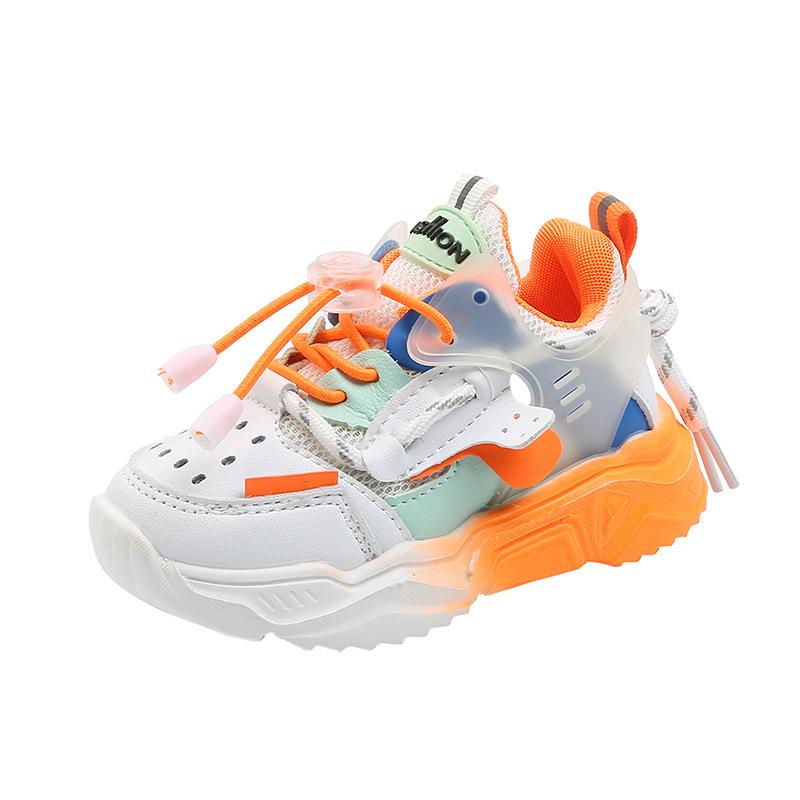 2020 Autumn Kids Sport Shoes For Baby Boy Girls Running Sneakers Breathable Soft Leisure Trainers Children Toddler Casual Shoes, Orange
2020 Autumn Kids Sport Shoes For Baby Boy Girls Running Sneakers Breathable Soft Leisure Trainers Children Toddler Casual Shoes, Orange