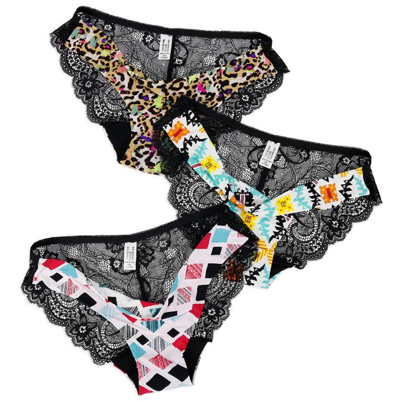3PCS/Lot Print Lace Panties Women Plus Size Female Underwear low-Rise Seamless Panties Briefs Sexy Transparent Briefs Hot, White-dh-sh
3PCS/Lot Print Lace Panties Women Plus Size Female Underwear low-Rise Seamless Panties Briefs Sexy Transparent Briefs Hot, White-dh-sh