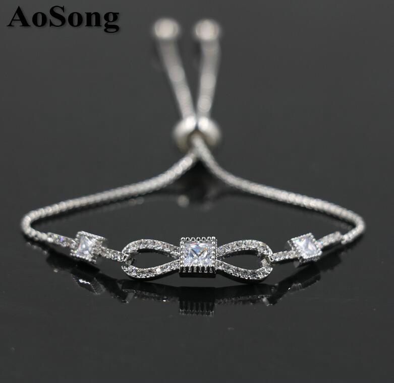 BPPCCR Crystal Zircon Women Bracelet Copper 8 Infinity Bracelet For Women Chain Adjustable Charm Girl Bracelets Jewelry Gift
BPPCCR Crystal Zircon Women Bracelet Copper 8 Infinity Bracelet For Women Chain Adjustable Charm Girl Bracelets Jewelry Gift
