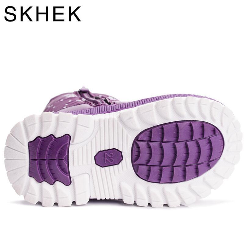 Children 's Boots For Girls more than Boys wool styles Boots waterproof Girls boot sport shoes fur lining kids shoes sell at LJ200911