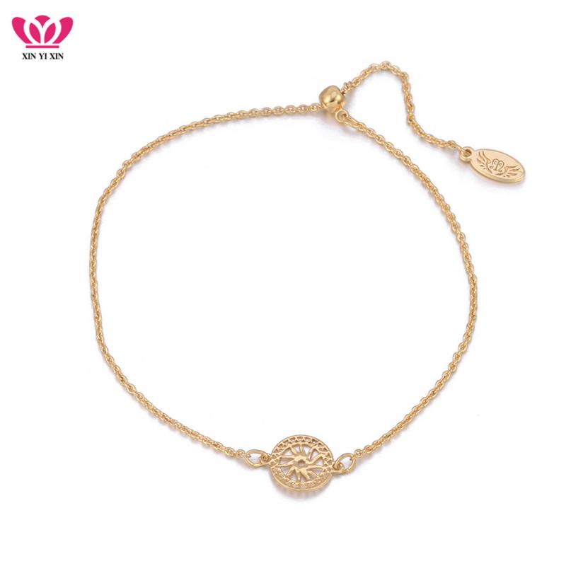 2020 Fashion Charm Vintage Sun pendant bracelets Bangles For Women Gold Simple Original Adjustable Chain Bracelet Jewelry Gifts
2020 Fashion Charm Vintage Sun pendant bracelets Bangles For Women Gold Simple Original Adjustable Chain Bracelet Jewelry Gifts