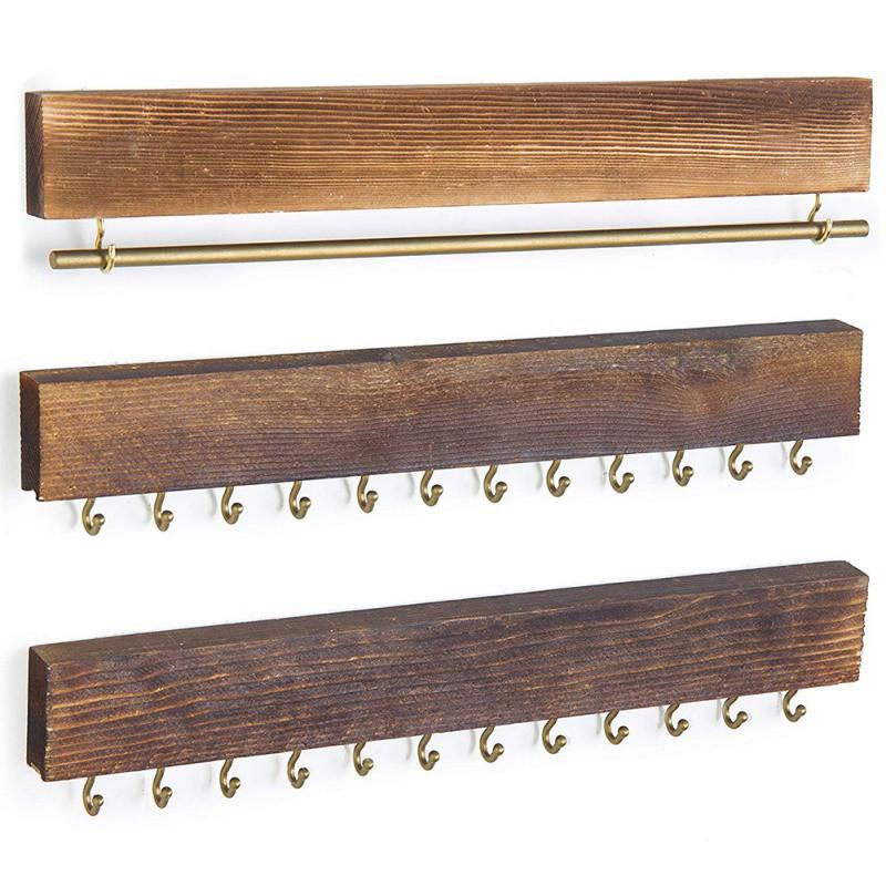 Wooden Display Jewelry Hook Holder Wall Mounted Organizer For Necklace Earrings Ring Scarf Hangers Jewellery Rack
Wooden Display Jewelry Hook Holder Wall Mounted Organizer For Necklace Earrings Ring Scarf Hangers Jewellery Rack