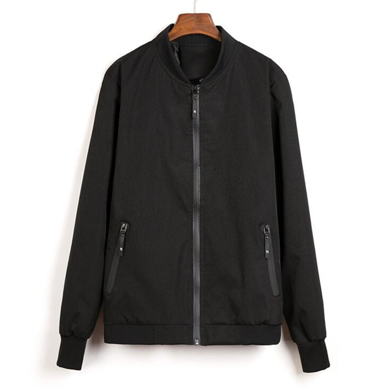 New Men's Jackets Autumn Fashion Stand Collar Male Baseball Jacket Loose Casual Coat for Men Softshell Clothing, Navy
New Men's Jackets Autumn Fashion Stand Collar Male Baseball Jacket Loose Casual Coat for Men Softshell Clothing, Navy
