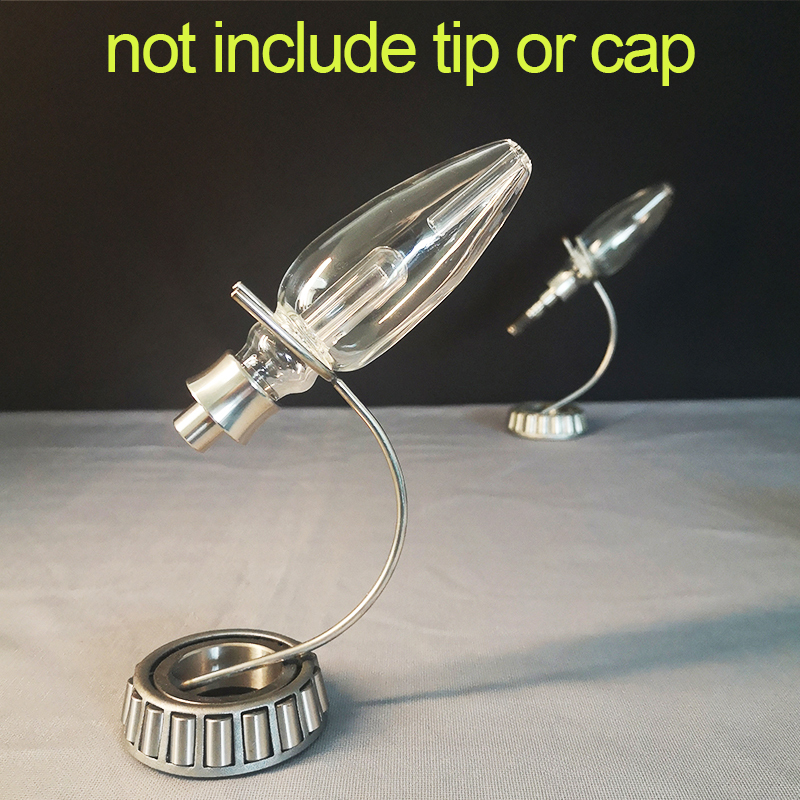Portable glass water pipe bubbler kit with luxury stand for dynavap stainless steel tip and ti-tip
Portable glass water pipe bubbler kit with luxury stand for dynavap stainless steel tip and ti-tip