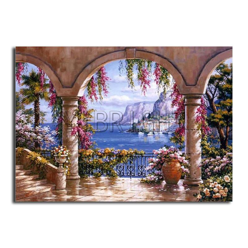 Full Square 5D Diy Diamond Embroidery Flower Castle Landscape Mosaic Painting Cross Stitch Sea City Diamond Painting Craft Decor
Full Square 5D Diy Diamond Embroidery Flower Castle Landscape Mosaic Painting Cross Stitch Sea City Diamond Painting Craft Decor