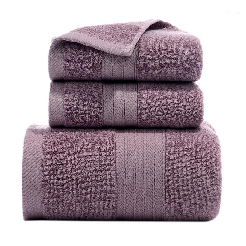 3PCS Set Absorbent Soft Cotton Towel Set Face Hand Bath Towel Bathroom Towels1, Purple
3PCS Set Absorbent Soft Cotton Towel Set Face Hand Bath Towel Bathroom Towels1, Purple