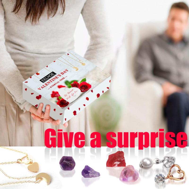 Valentine's Day Item Box Countdown Day 24 Days Various Gift Boxes Contains 24 Different Gift D70
Valentine's Day Item Box Countdown Day 24 Days Various Gift Boxes Contains 24 Different Gift D70