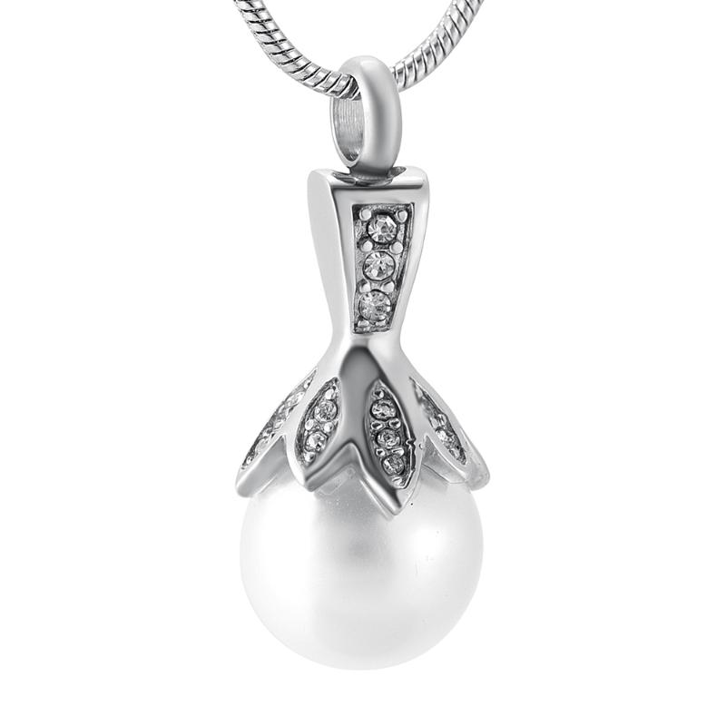 IJD9932 Free Filling Kit & Instructions, Real Pearl Flower Necklace Memorial Urn Cremation Jewelry Ashes Urn Pendant Keepsake
IJD9932 Free Filling Kit & Instructions, Real Pearl Flower Necklace Memorial Urn Cremation Jewelry Ashes Urn Pendant Keepsake