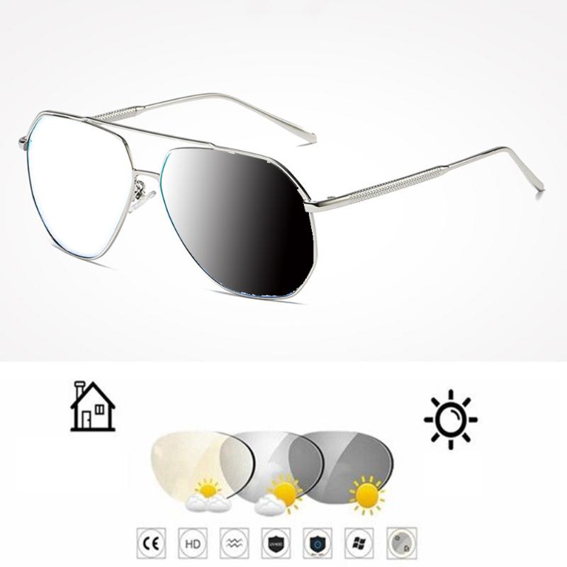 Pilot Style Silver Double Bridge Men Photochromic Grey Reading Glasses +0.75 +1 +1.25 +1.5 +1.75 +2 +2.25 +2.5 +2.75 To +4
Pilot Style Silver Double Bridge Men Photochromic Grey Reading Glasses +0.75 +1 +1.25 +1.5 +1.75 +2 +2.25 +2.5 +2.75 To +4