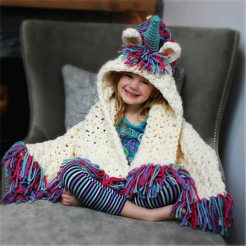 Winter Unicorn Scarf Children Crochet Cotton Warm Shawl Scarf Set Boys Girls Fashion Cartoon Stole Pashmina Novelty Hat LJ201113, Blue;gray
Winter Unicorn Scarf Children Crochet Cotton Warm Shawl Scarf Set Boys Girls Fashion Cartoon Stole Pashmina Novelty Hat LJ201113, Blue;gray